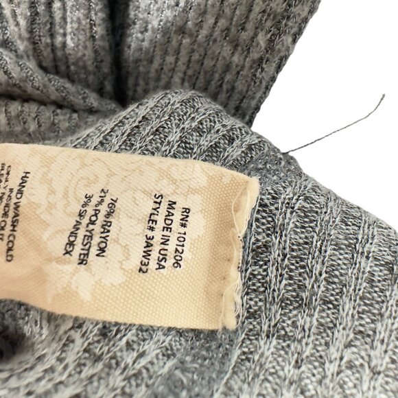 Soft Surroundings Thermal Rib Knit Sweater Pullover Top - Picture 5 of 5